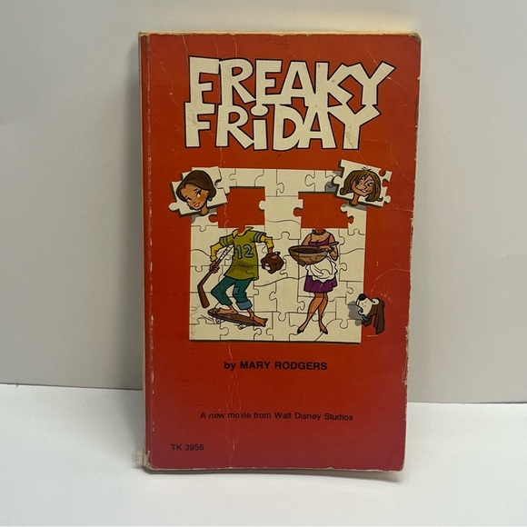 freaky friday mary rodger’s walt disney 1972 preowned scholastic - Picture 1 of 8
